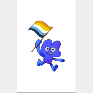 Aromantic Asexual Pride Flag Four! Posters and Art